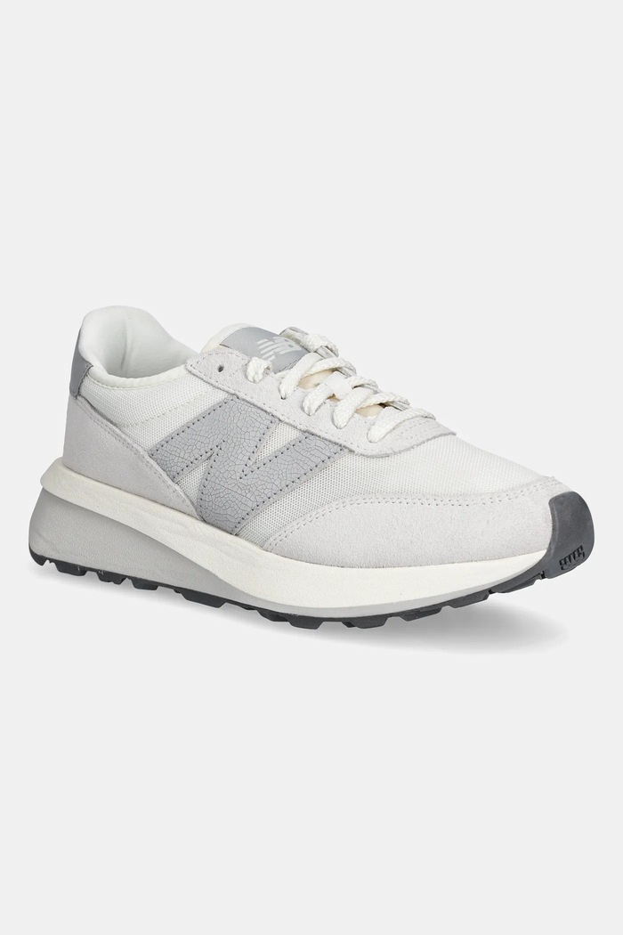 New Balance sportcipő 370 velúr bőr szürke U370AA