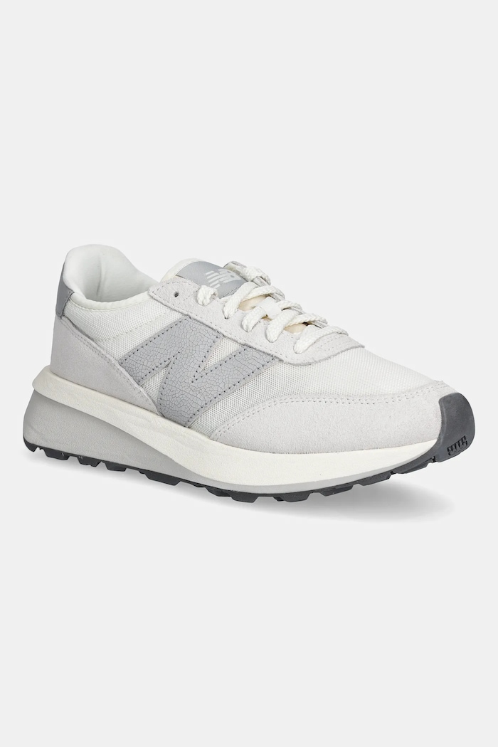 New Balance sportcipő 370 velúr bőr szürke U370AA