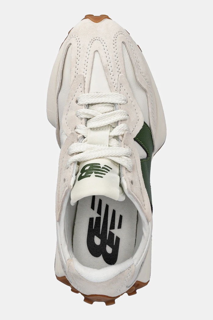 Δερμάτινα sneakers New Balance 327 μπεζ U327WKN