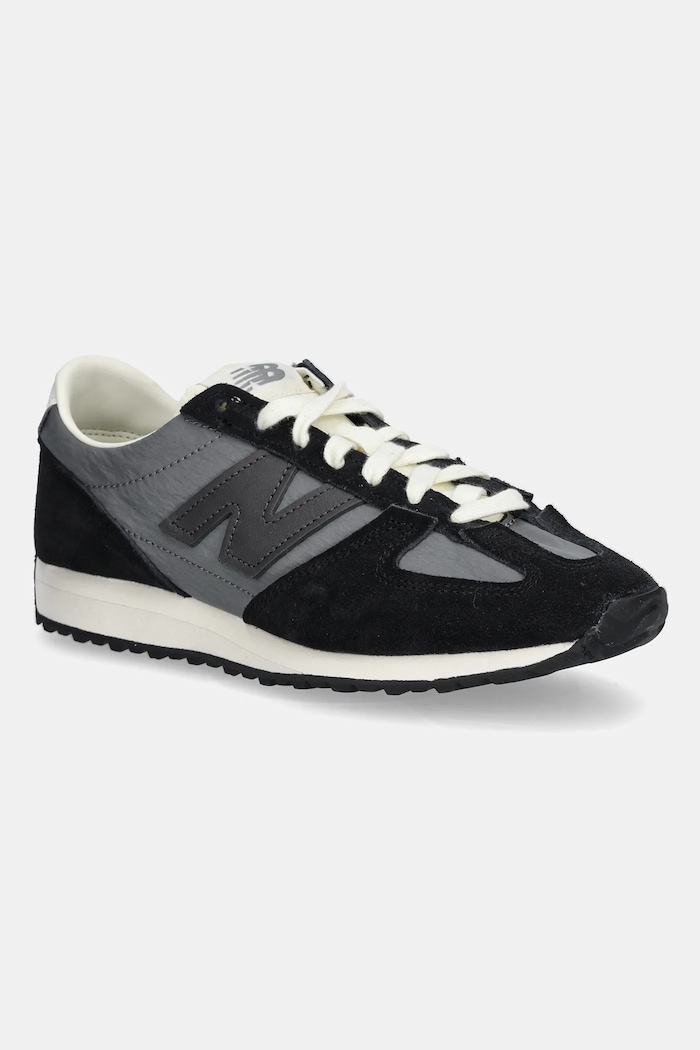 Sneakers New Balance 471 δέρμα σαμουά μαύρο U471AQ