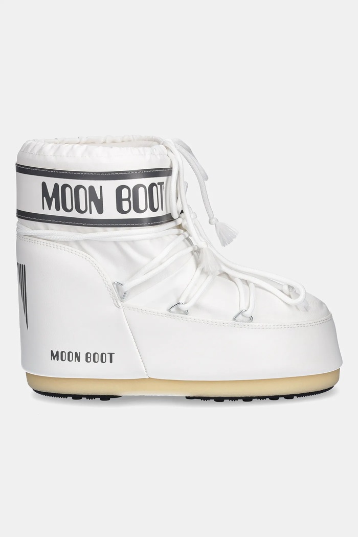 Μπότες χιονιού Moon Boot MB ICON LOW NYLON 80D1409340.A009 λευκό AW25