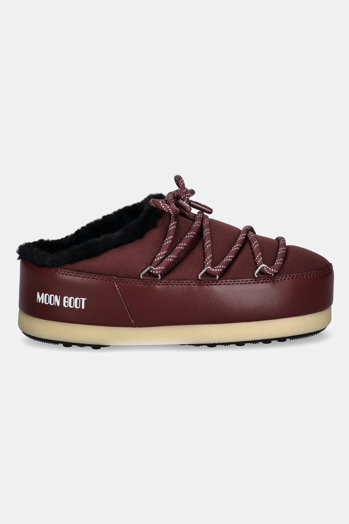 Moon Boot papucs MB EVX MULE NYLON 80D1470110.D013 burgundia AW25
