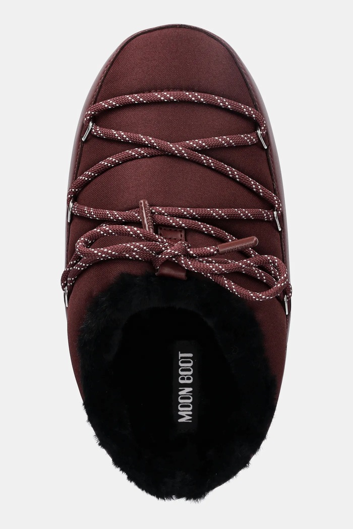 Moon Boot papucs MB EVX MULE NYLON burgundia 80D1470110.D013