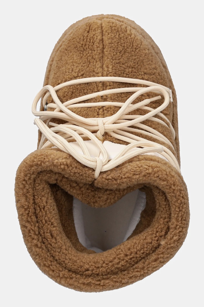 Μπότες χιονιού Moon Boot MB ICON LOW FLEECE καφέ 80D1409700.M047