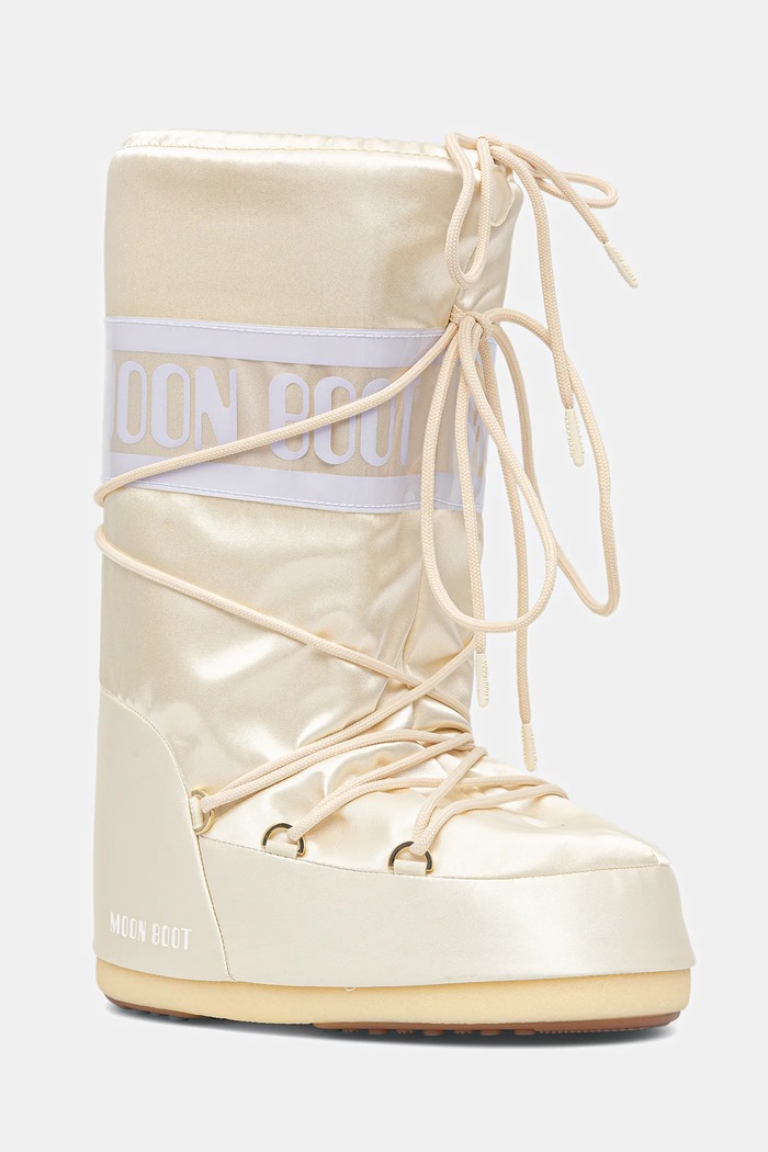 Moon Boot snow boots MB ICON PEARLY light insulation beige 80D1403060.L020