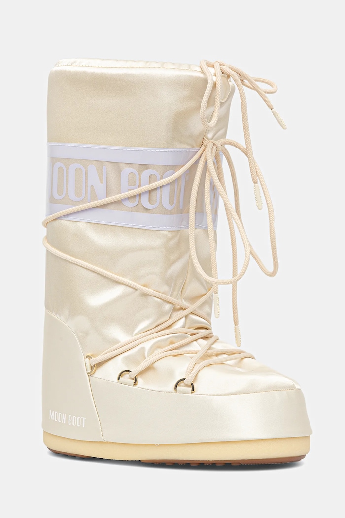 Moon Boot snow boots MB ICON PEARLY light insulation beige 80D1403060.L020