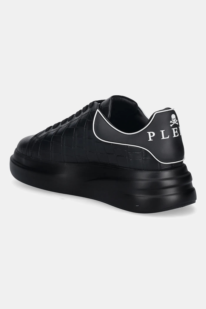 Obuwie Philipp Plein sneakersy skórzane Megastar USC0771.PLE005.0202 czarny