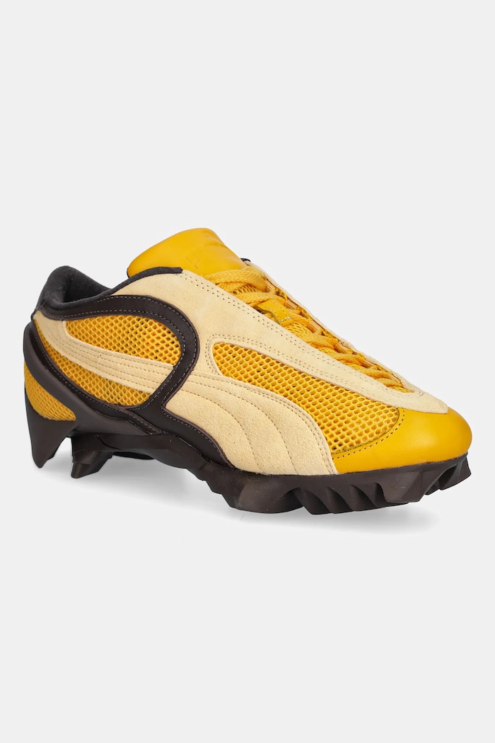 Puma sneakersy Beisser imitacja skóry licowej żółty 402959