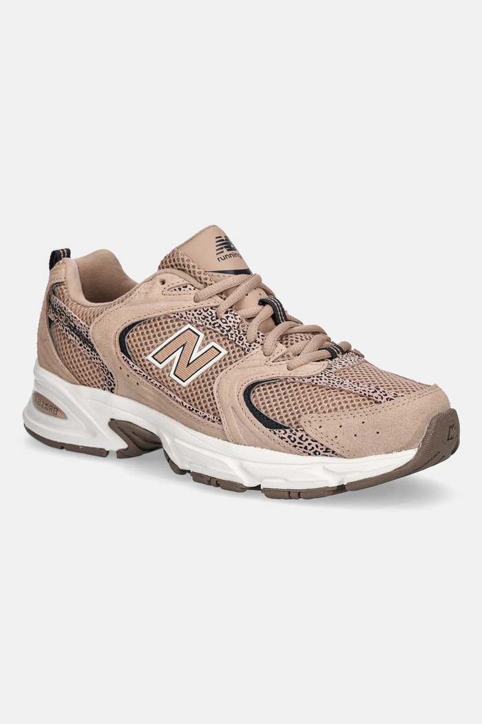Sneakers New Balance 530 δέρμα σαμουά καφέ U530CRA