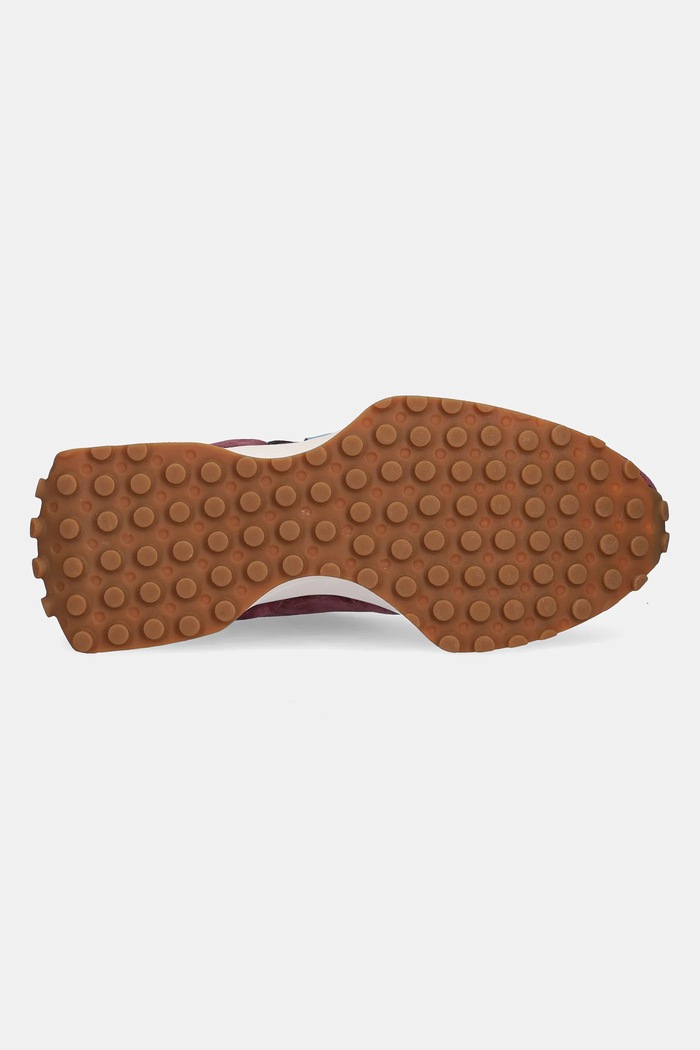 Σουέτ sneakers New Balance 327 U327WSA μπορντό