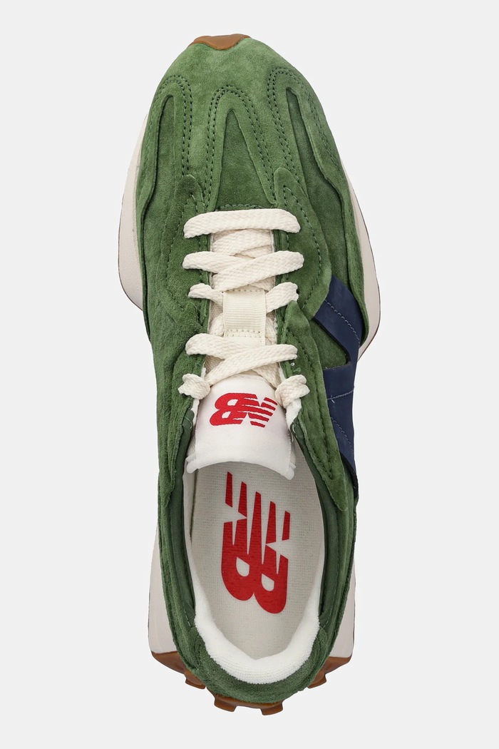 Δερμάτινα sneakers New Balance 327 πράσινο U327WSC