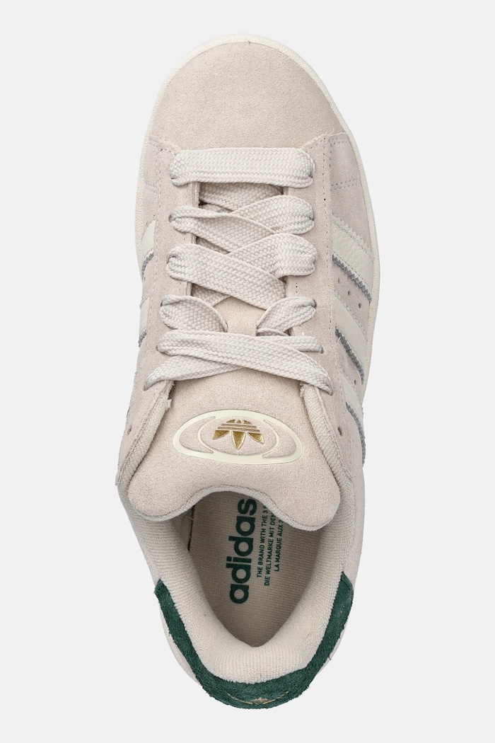 Semišové tenisky adidas Originals Campus 00S béžová JS3786