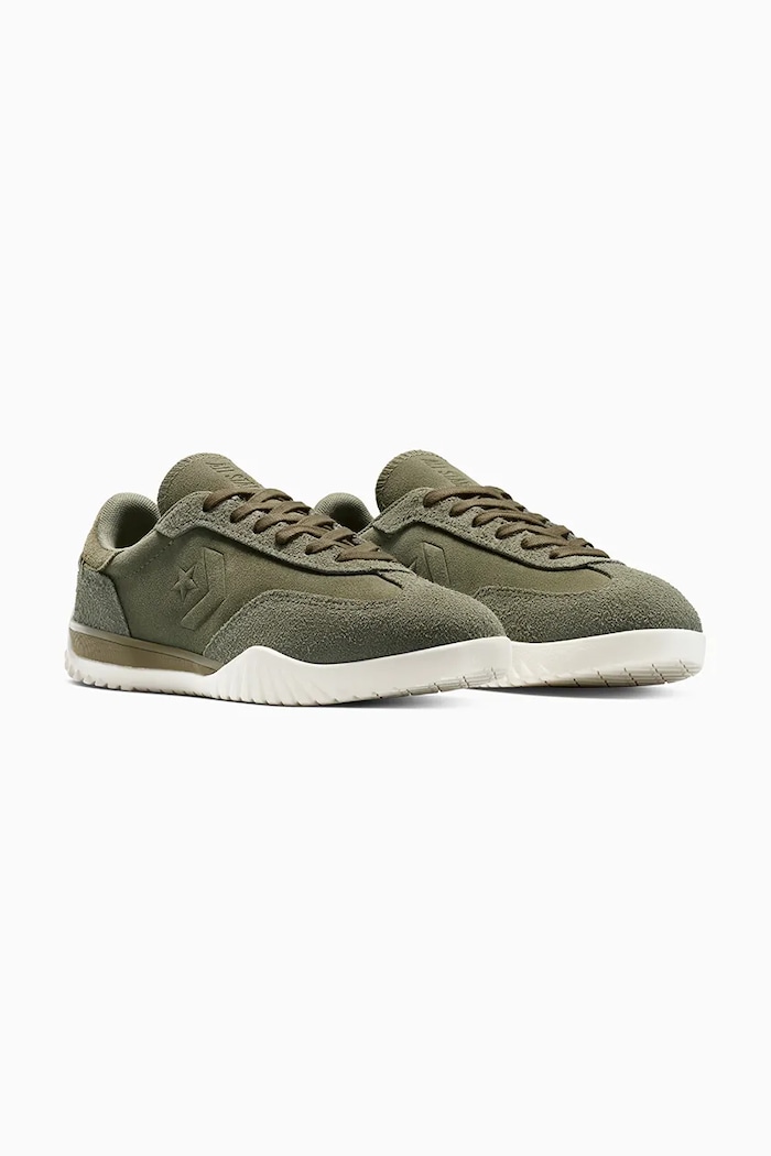 Converse velúr sportcipő Run Star Trainer A13057C zöld AW25