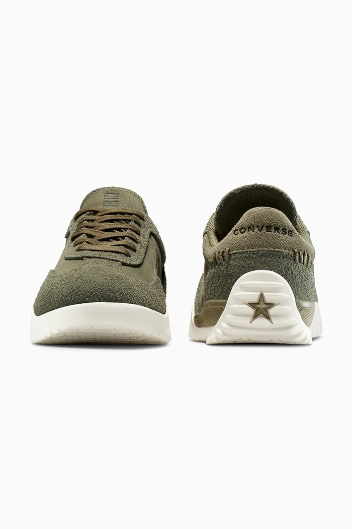 Cipők Converse velúr sportcipő Run Star Trainer A13057C zöld