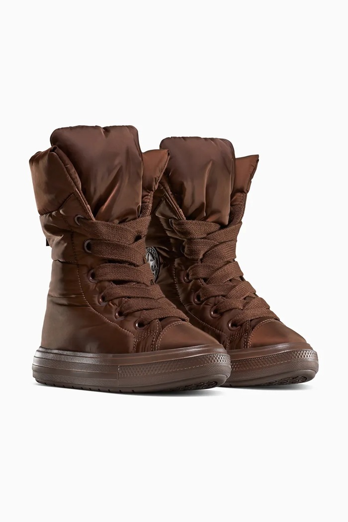 Converse śniegowce Chuck Taylor All Star Elements Boot A13890C brązowy AW25