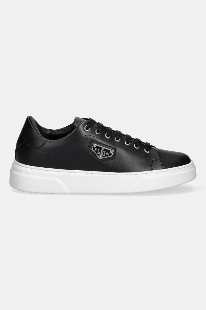 Usnjene superge Philipp Plein Iconic USC0701.PLE075N.02 črna AW25