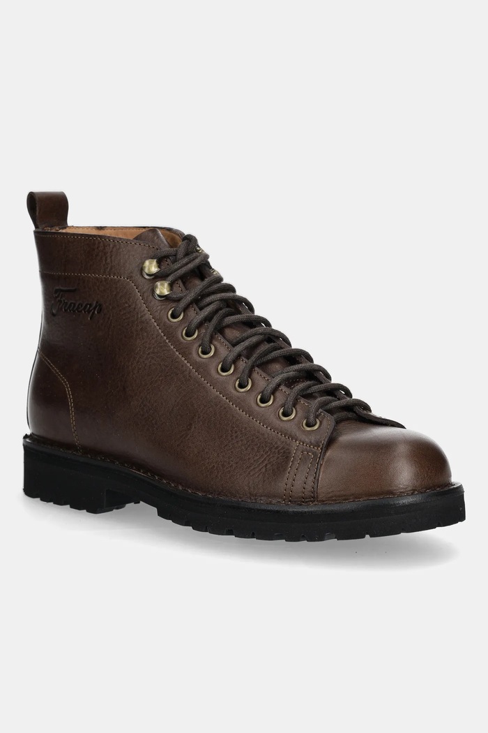 Шкіряні туфлі Fracap Monkey R200 casual коричневий MAGNIFICO.R200.MONKEY