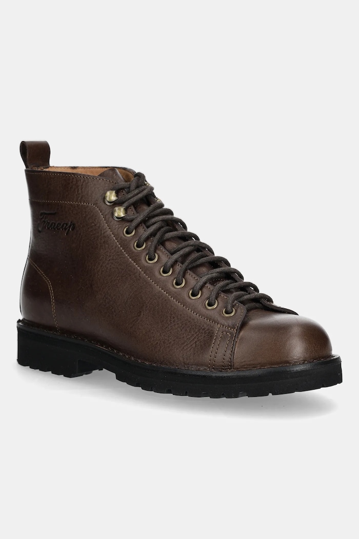 Шкіряні туфлі Fracap Monkey R200 casual коричневий MAGNIFICO.R200.MONKEY