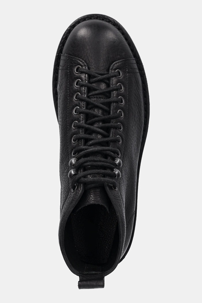 Шкіряні туфлі Fracap Monkey R200 чорний MAGNIFICO.R200.MONKEY