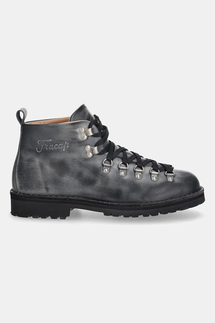 Шкіряні черевики Fracap Magnifico M120 Vintage Bold MAGNIFICO.M120.VINT.BOL сірий AW25