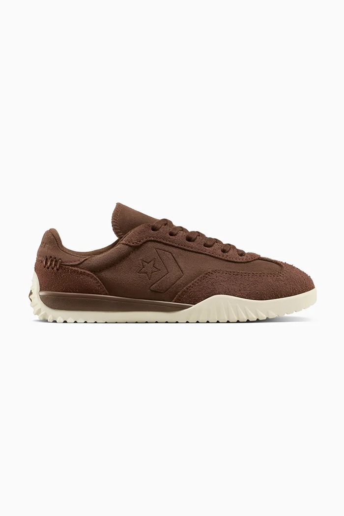 Converse Sneakers din piele intoarsă Run Star Trainer maro A16386C