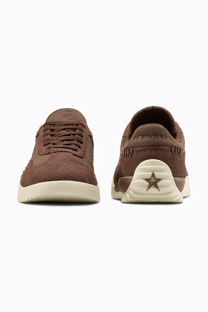 Încălțăminte Converse Sneakers din piele intoarsă Run Star Trainer A16386C maro