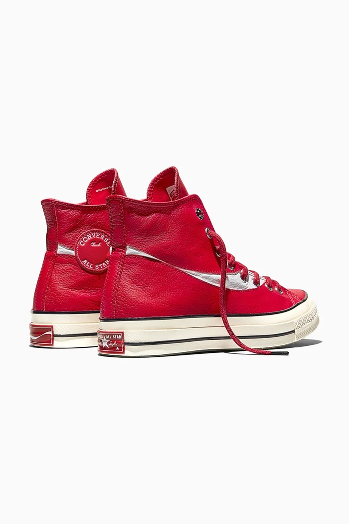 Obuv Kožené tenisky Converse Converse x Coca-Cola Chuck 70 A17888C červená