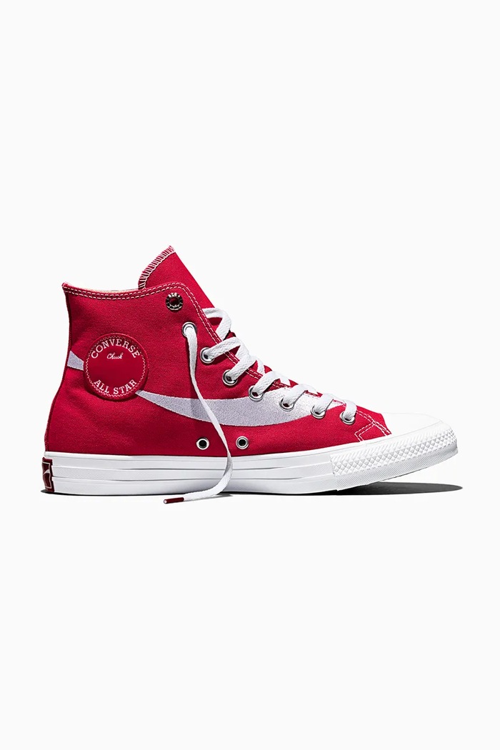 Πάνινα παπούτσια Converse Converse x Coca-Cola Chuck Taylor All Star φλατ κόκκινο A17889C