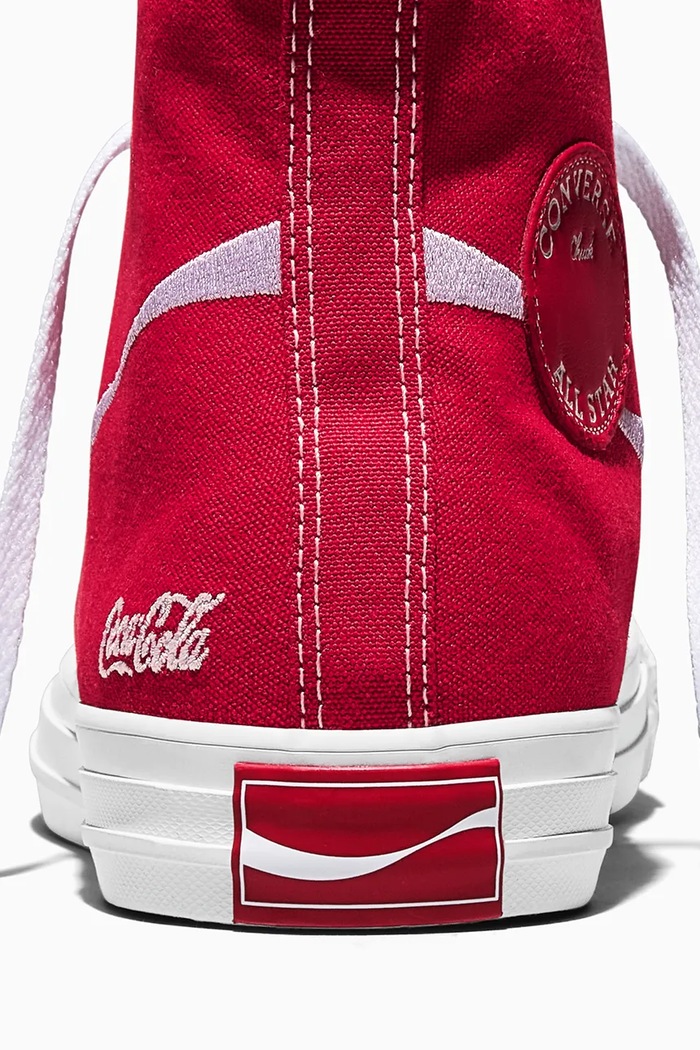 Πάνινα παπούτσια Converse Converse x Coca-Cola Chuck Taylor All Star A17889C κόκκινο