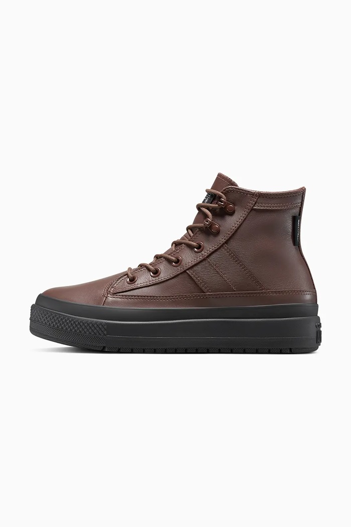 Kožne tenisice Converse CTAS EQUIP WP BOOT A14615C smeđa