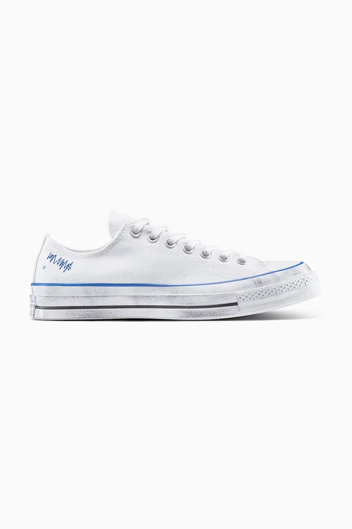 Ниски кецове Converse x ADERERROR CHUCK 70 равна бял A14289C
