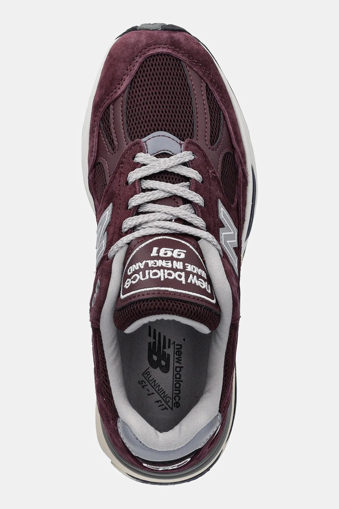 New Balance sneakers Made in UK U991AU2 granata U991AU2