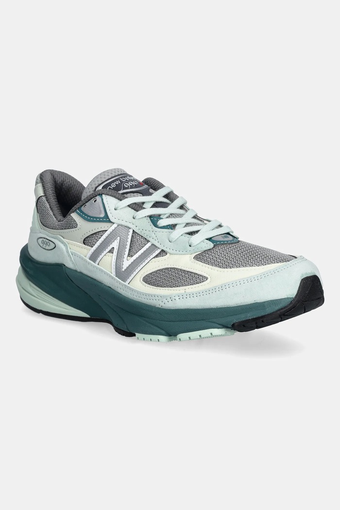 Sneakers New Balance Made in USA U990GT6 δέρμα σαμουά τιρκουάζ U990GT6