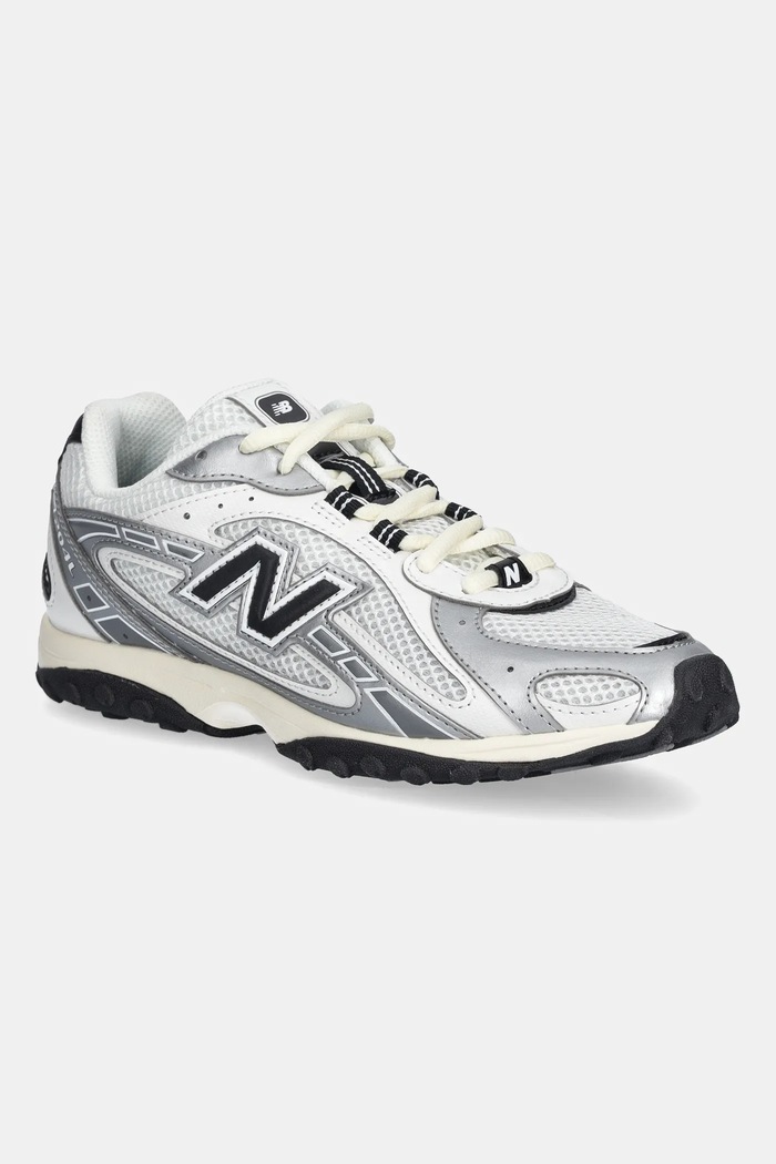 Маратонки New Balance U204 изкуствена кожа сребърен U204LSWD