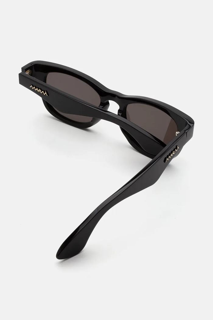 Marni okulary przeciwsłoneczne Zasth 1RX.IS48 czarny AW25