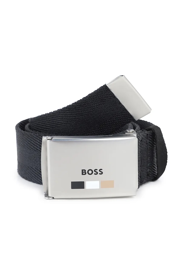 Παιδική ζώνη BOSS μαύρο J52629