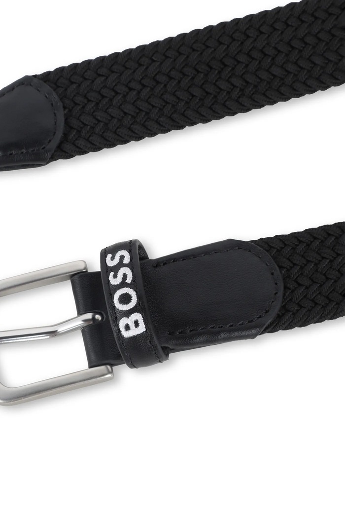 Dječji remen BOSS J52632 crna AW25