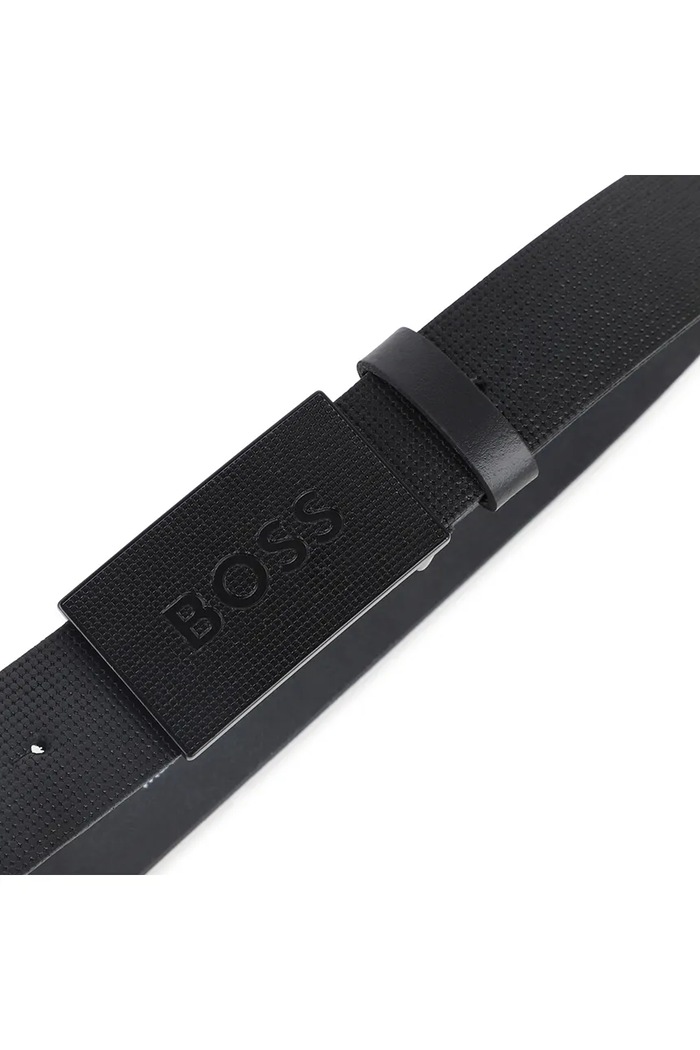 Dječaci Dječji kožni remen BOSS J52633 crna