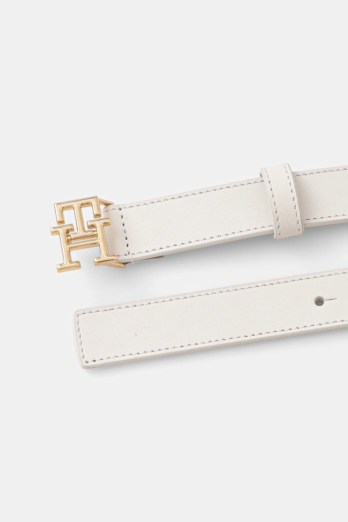 Tommy Hilfiger női bőr öv AW0AW17496 fehér SS26