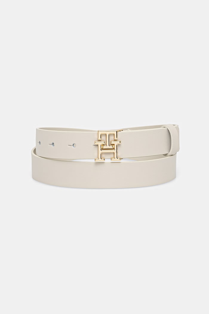 Tommy Hilfiger opasok dámsky kožený béžová AW0AW17496