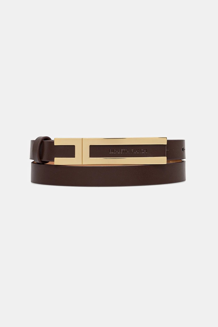 Elisabetta Franchi Curea maro CT76S56E2