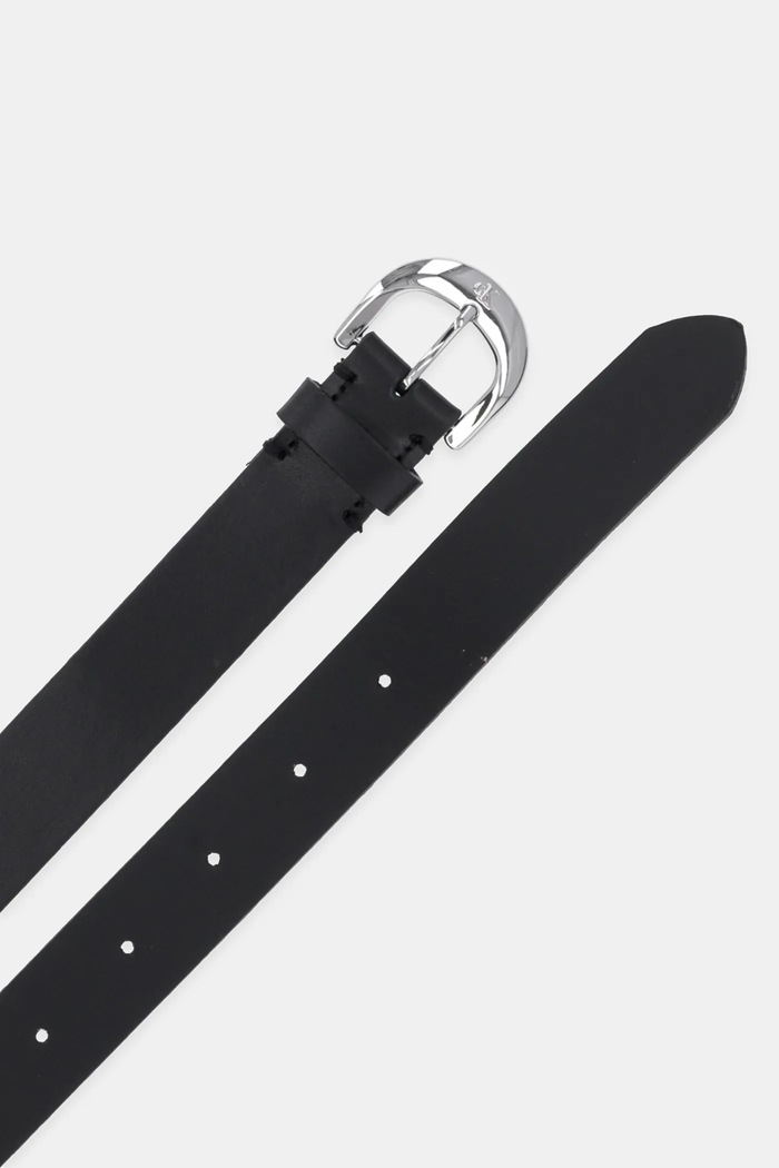 Kožený pásek Calvin Klein LV04K7015G černá AW25
