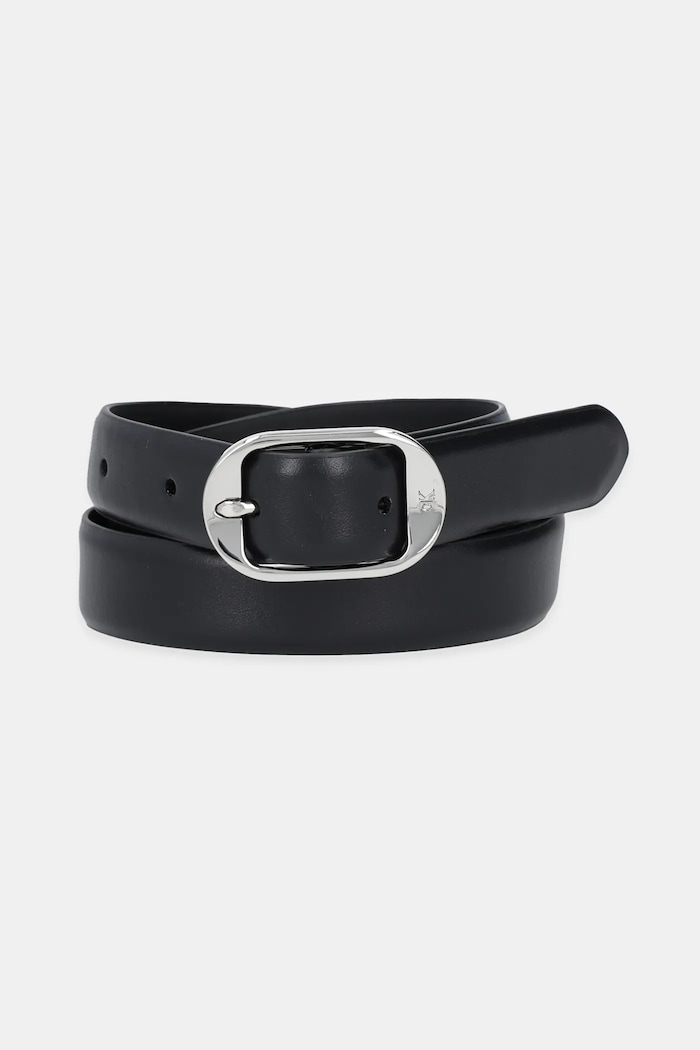 Calvin Klein pasek skórzany czarny LV04K7014G