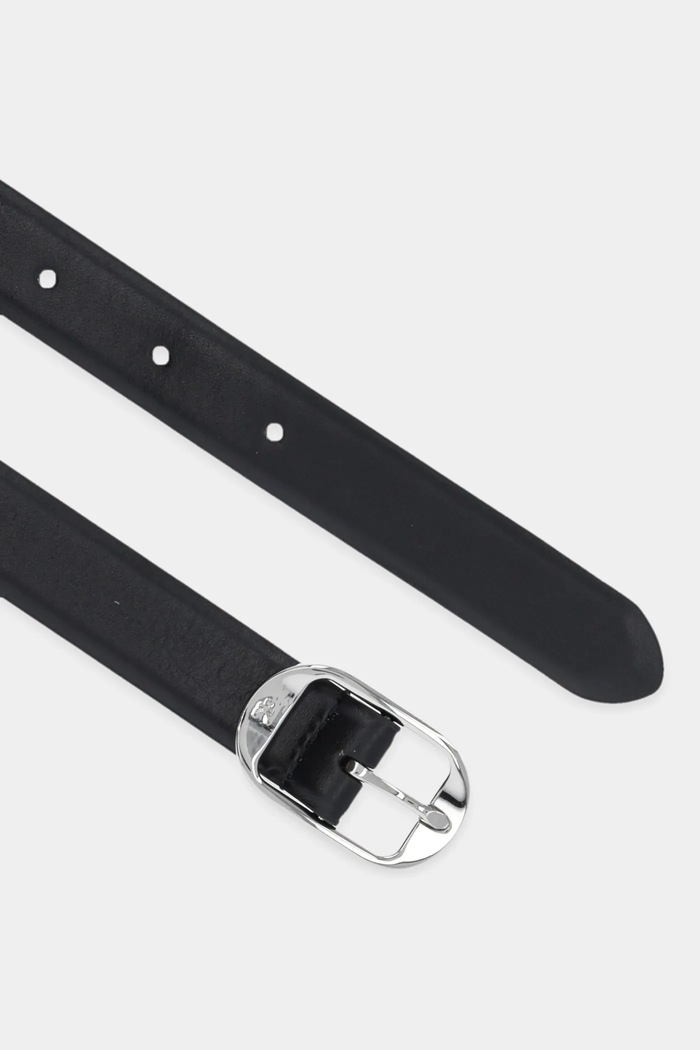 Calvin Klein pasek skórzany LV04K7014G czarny AW25