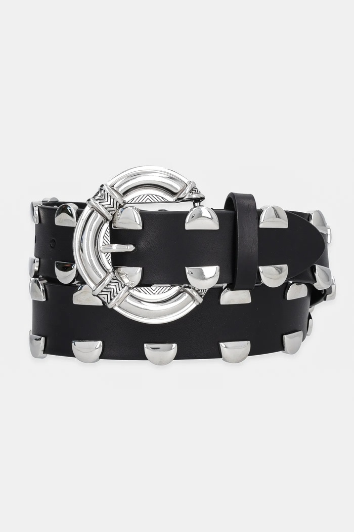 IRO curea de piele negru WP128CAPTAINST
