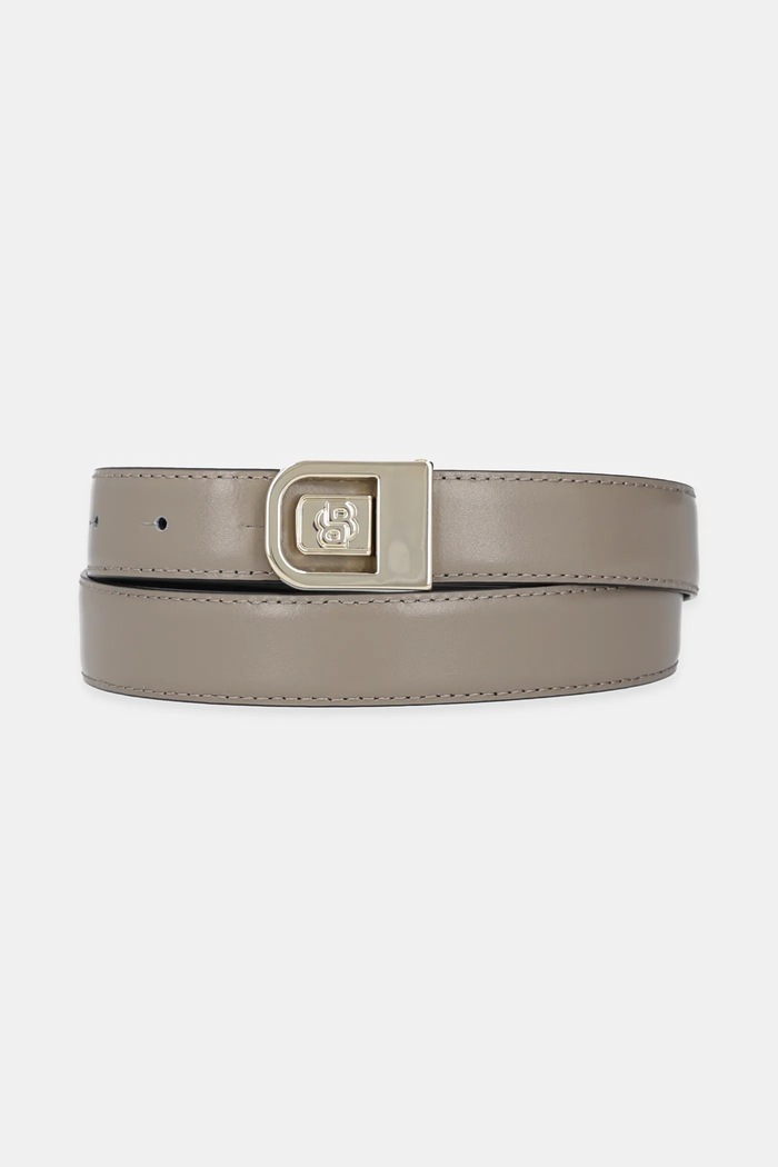 Δερμάτινη ζώνη BOSS Bashinah 50548522 μαύρο AW25