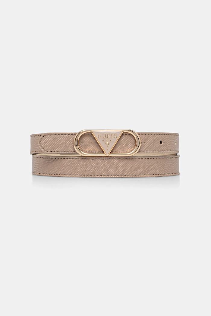 Guess curea pentru femei cu imitație de piele roz BW9270.P5320