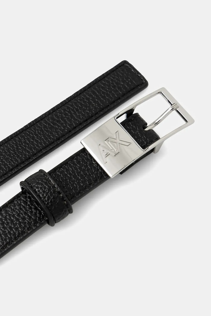 Opasok Armani Exchange XW001600.AF17019 čierna AW25