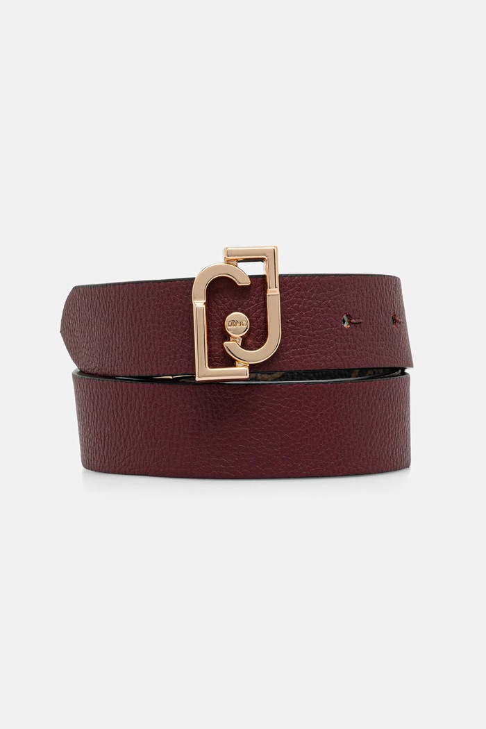 Liu Jo pasek dwustronny Gift Box brązowy AF5239.E0053