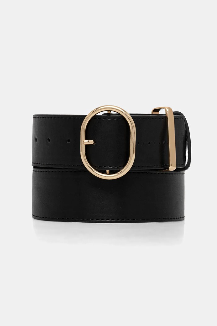 Ζώνη Sisley μαύρο 6MMDWL035